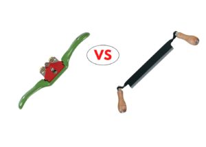 Spokeshave vs Drawknife compared