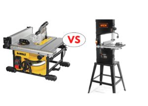 Table Saw Vs. Band Saw compared